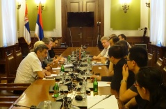 11 July 2017 The Foreign Affairs Committee Chairman and Head of the PFG with China in meeting with the delegation of the Chinese Academy of Social Sciences Institute of European Studies